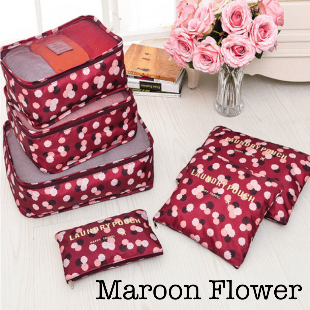6 Piece Travel Organizer-6